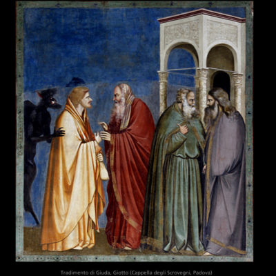Tradimento di Giuda, Giotto (Cappella degli Scrovegni, Padova)
